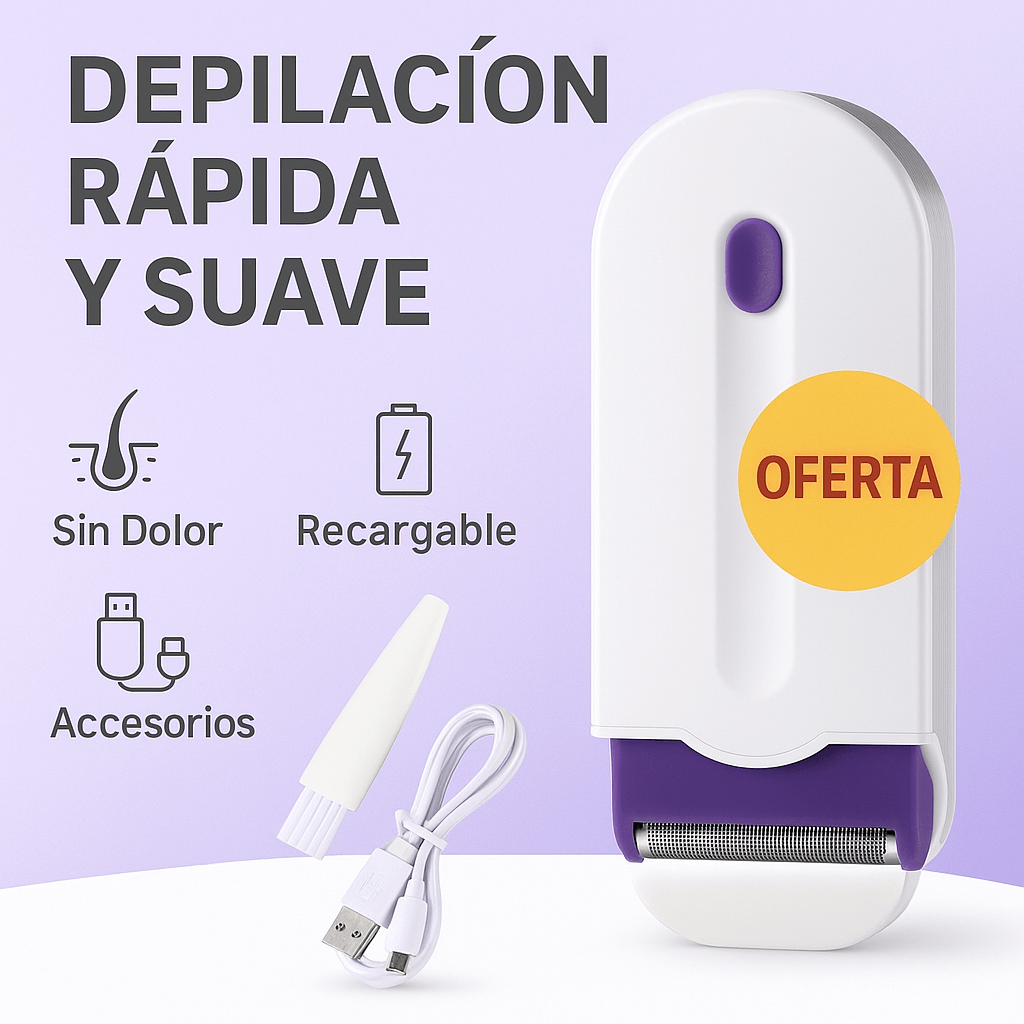 ✂Máquina Depiladora Portátil para Mujer👠