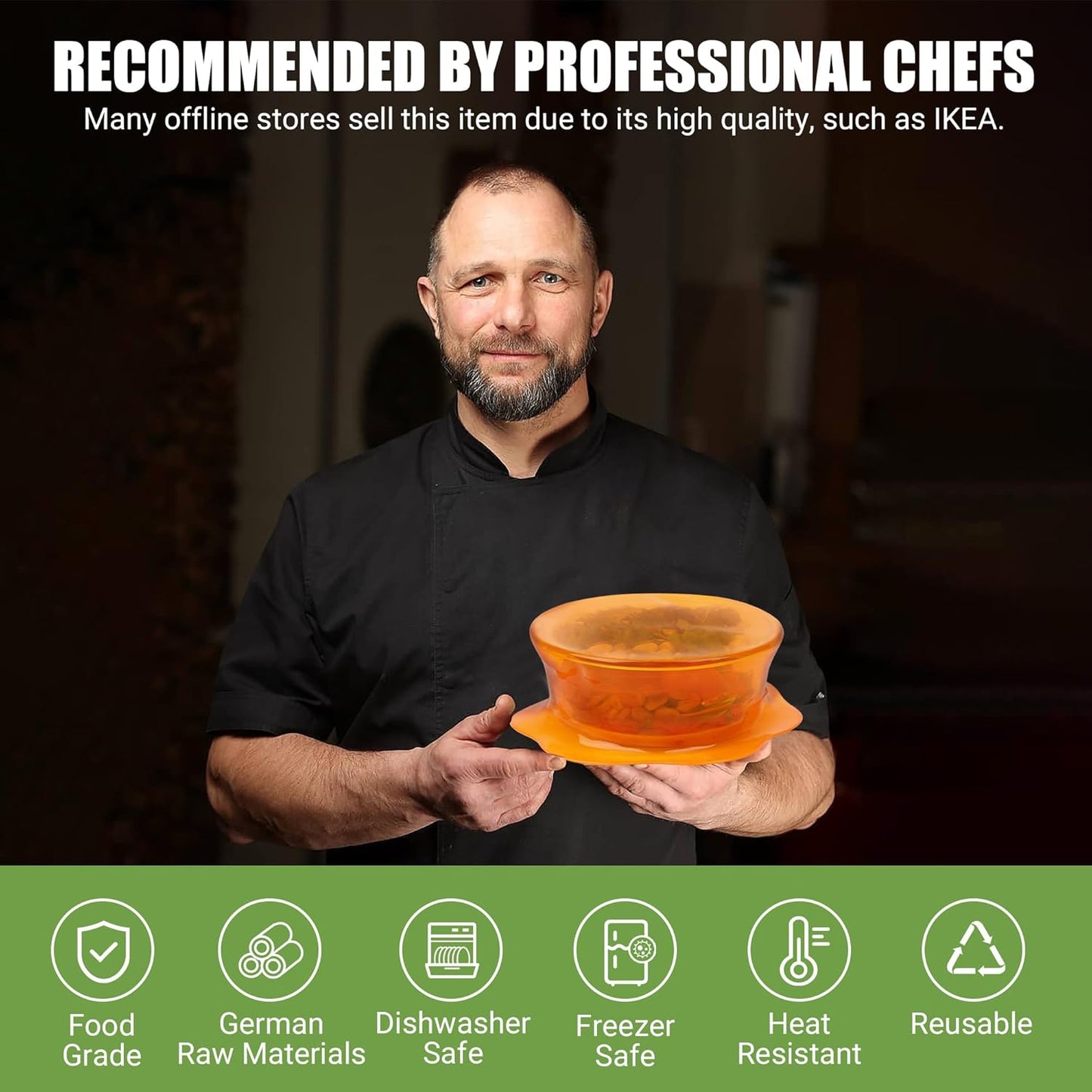 🍳Tapa de Silicona Reutilizables | Tapa Cualquier Recipiente