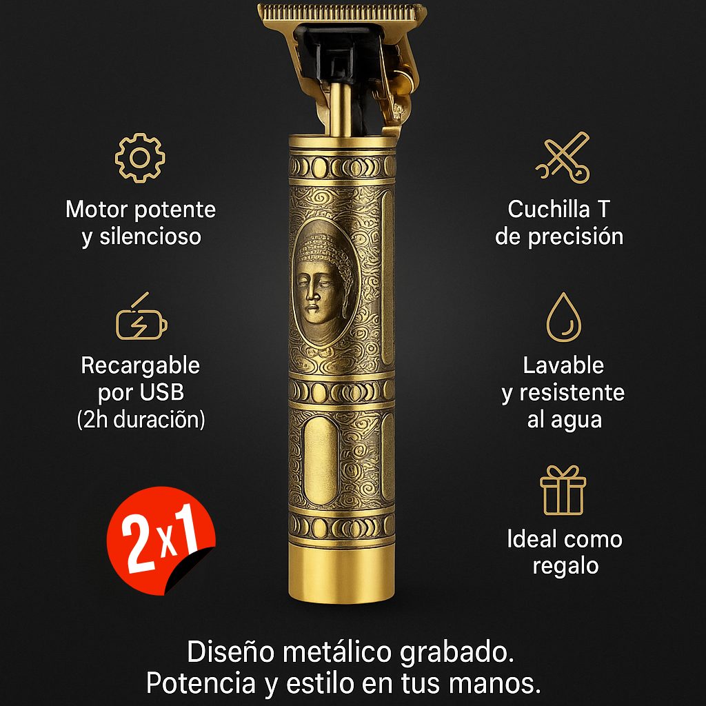 2x1‼ Olvídate de Perder Tiempo en Barberías💇♂️