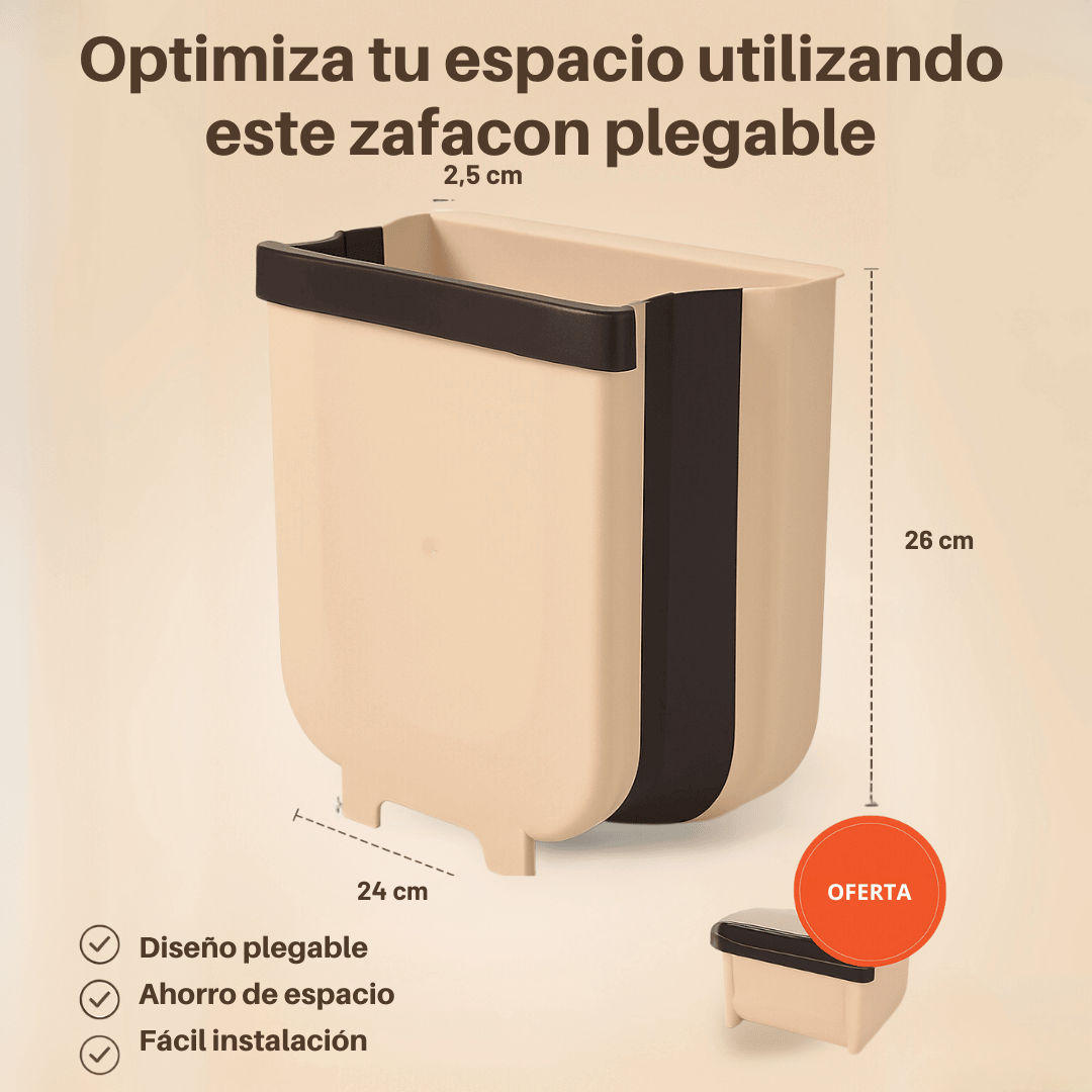 🗑Zafacon Plegable: Más Espacio, Más Comodidad🎇