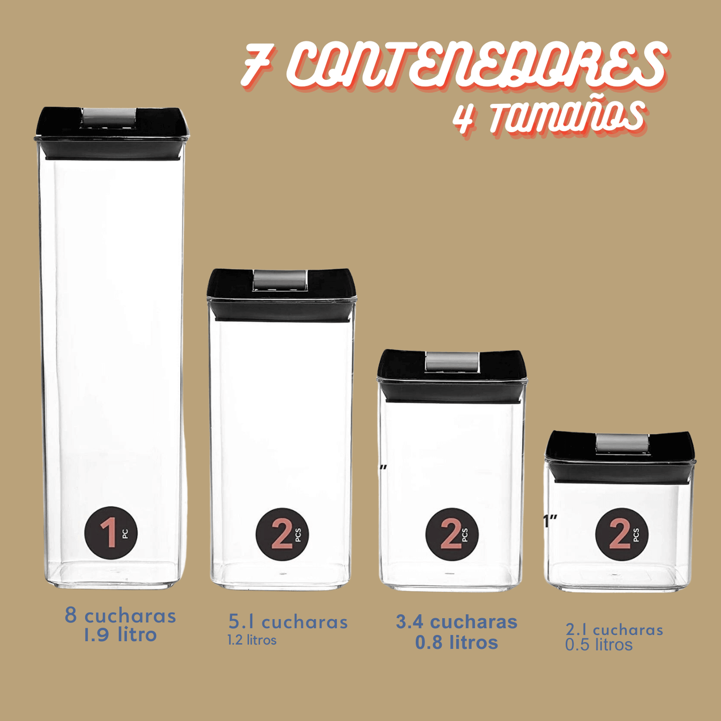 🍽ENVASES HERMETICOS PARA ALIMENTOS 👨‍🍳