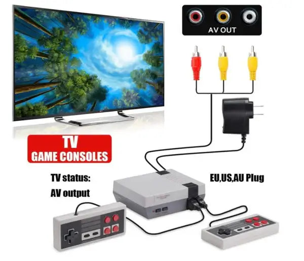 🎮 MINI CONSOLA RETRO 620 JUEGOS! 🎁