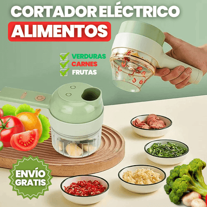 🥬Cortador de Alimentos Eléctrico Portátil