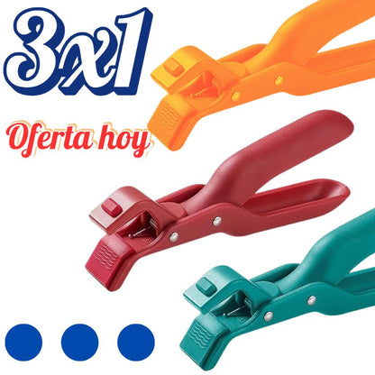 Pack De 3 Pinza Multiuso | Deja De Quemarte Las Manos🍳