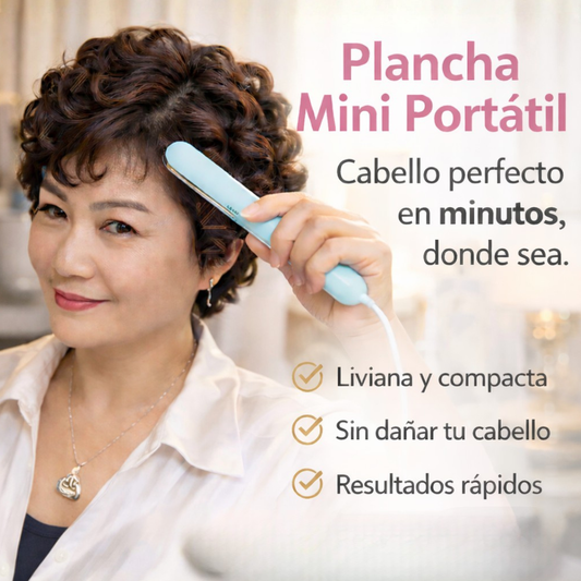 💇‍♀️ Mini plancha Portátil