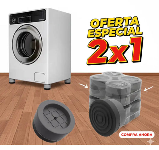 2❌1 set de Almohadillas Antivibración | Para Lavadoras 🧼