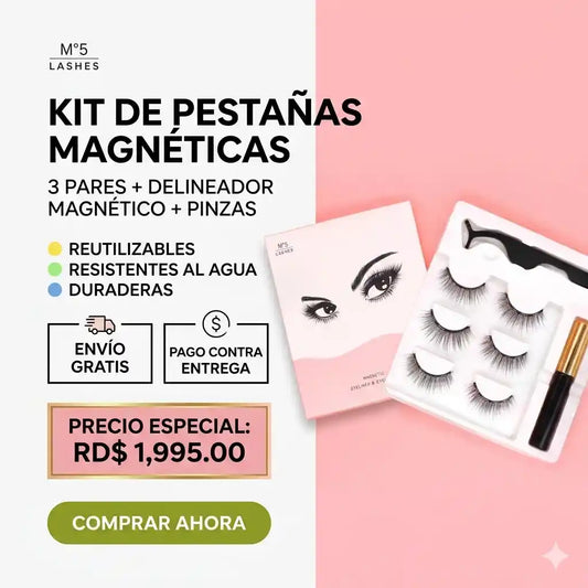 🤩Kit Pestañas Magnéticas Pro | mujeres bellas