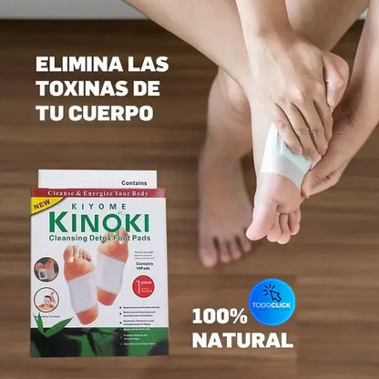 🤹‍♂️PARCHES KINOKIS  PACK DE 10 | PARCHES DESINTOXICANTES👣