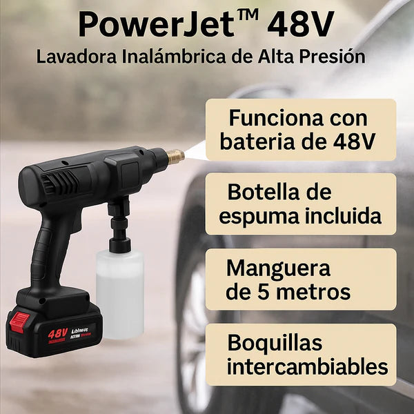 PowerJet: Lavadora Portátil