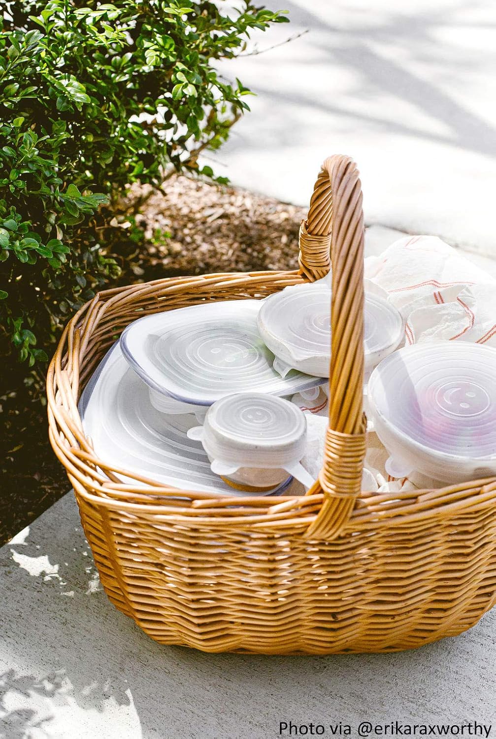 Tapas Elásticas de Silicona Reutilizables