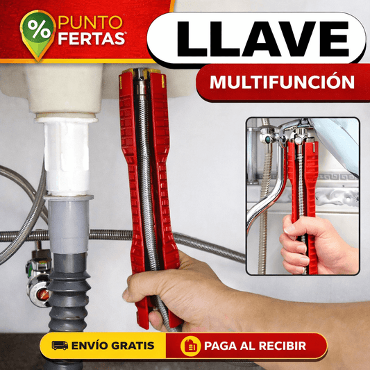 🛁Llave Multifuncional | 8 EN1