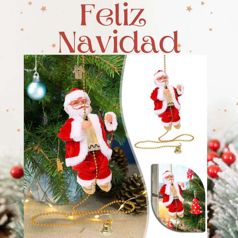😍Añade alegría navideña a tu hogar | El Santa Escalador 🎅