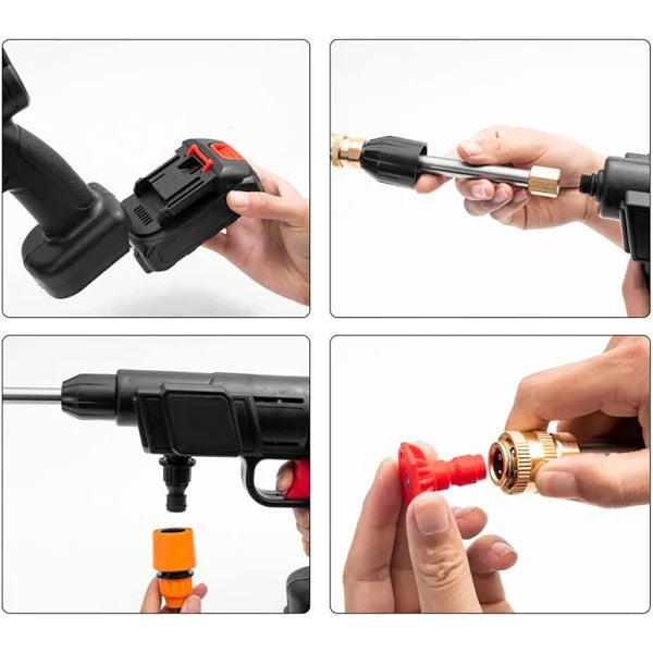 🚿Hidrolavadora Portátil | Limpia tu coche sin esfuerzo