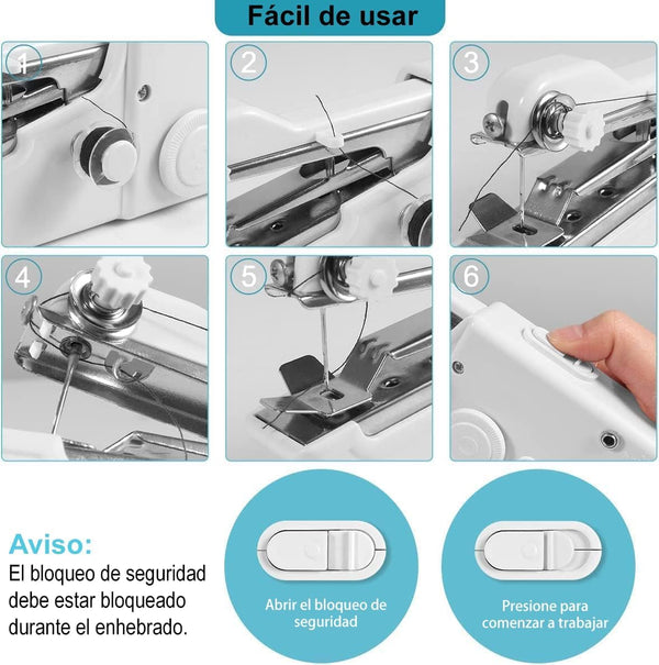 Mini Máquina de Coser Portátil