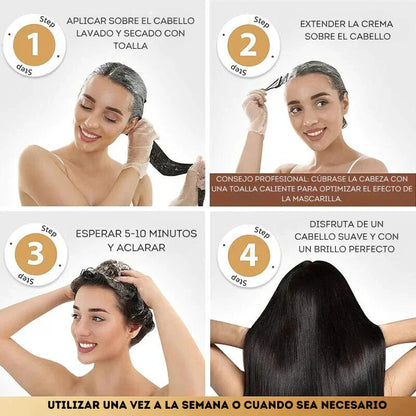💇‍♀️Mascarilla Capilar | Devuelve el brillo y fuerza a tu cabello