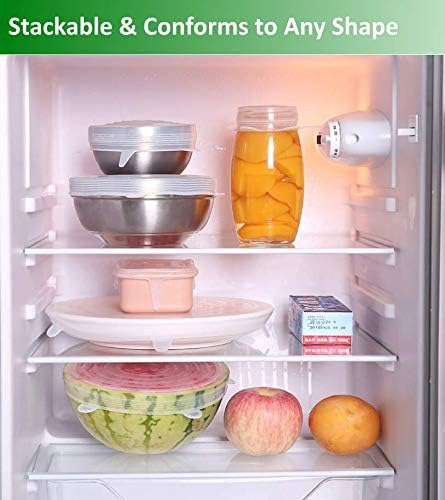 Tapas Elásticas de Silicona Reutilizables