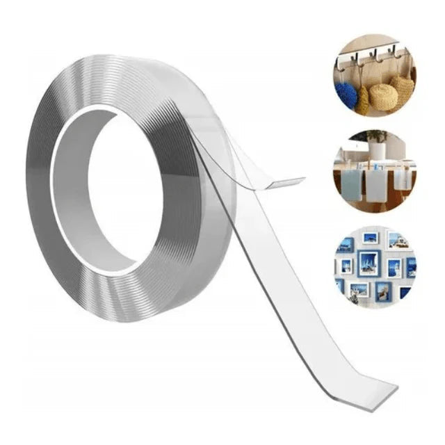 🖼 3 Pack de Cinta Doble Cara |  Asegura cualquier superficie.