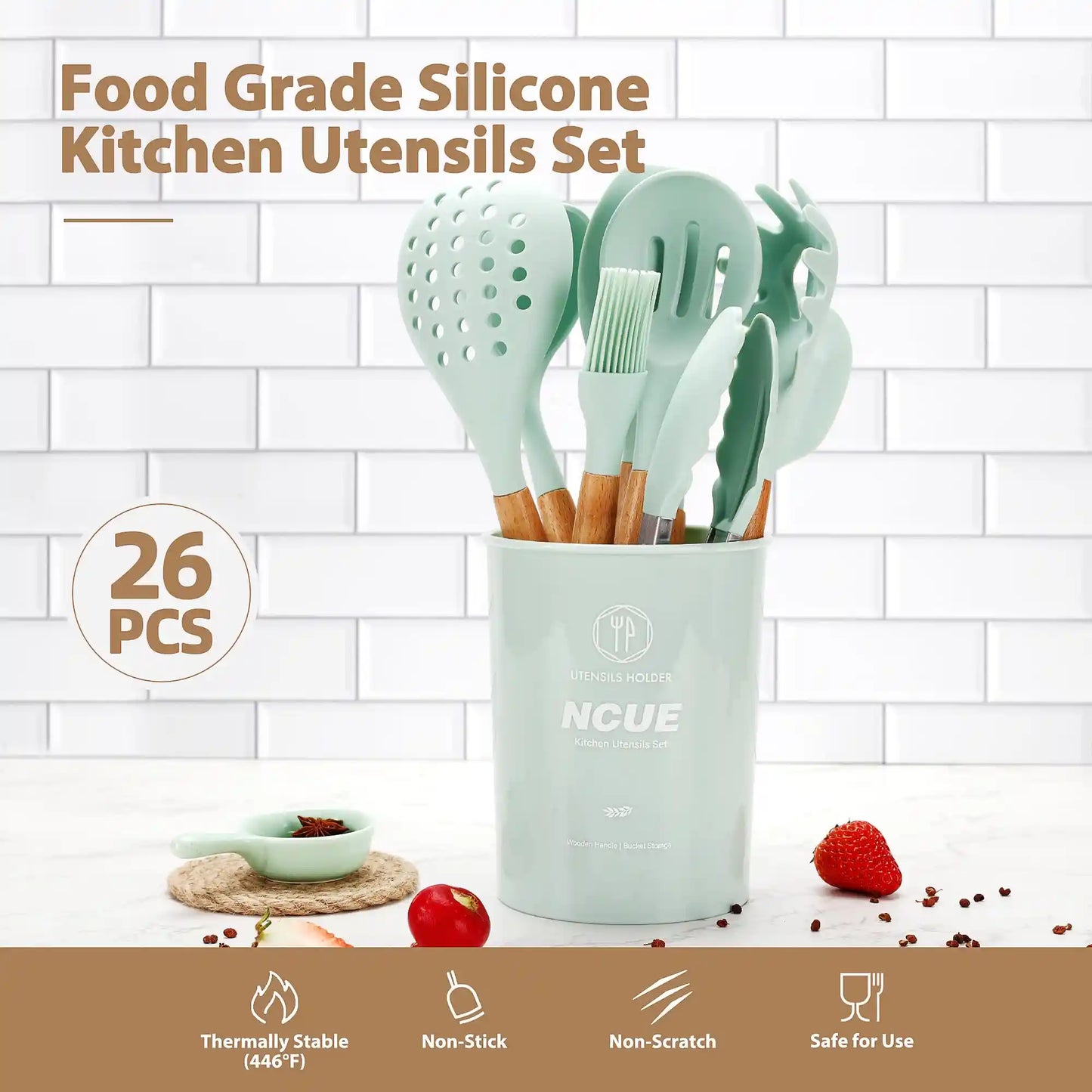 🔪SET UTENSILIOS PARA TU COCINAS | COCINA RELUCIENTE😍 (Copia)